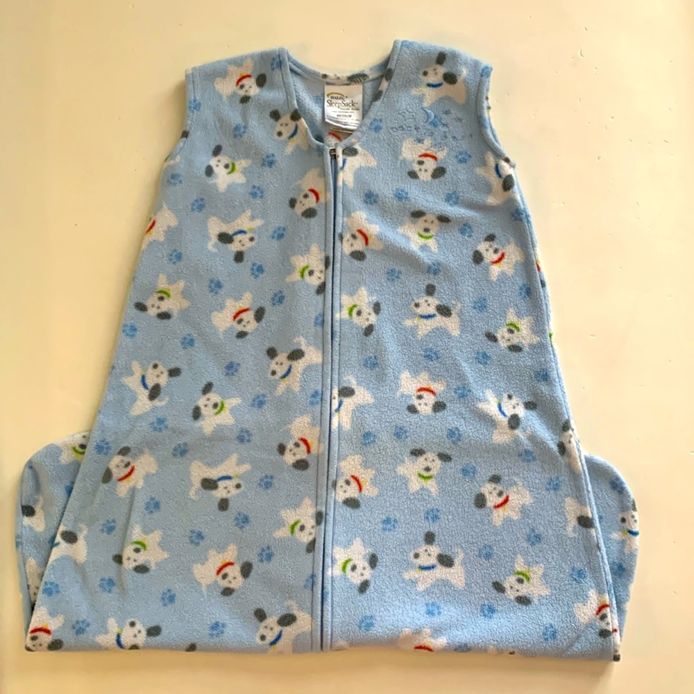 Halo SleepSack Dog Design Size Medium 6-12Months Wearable Blanket
